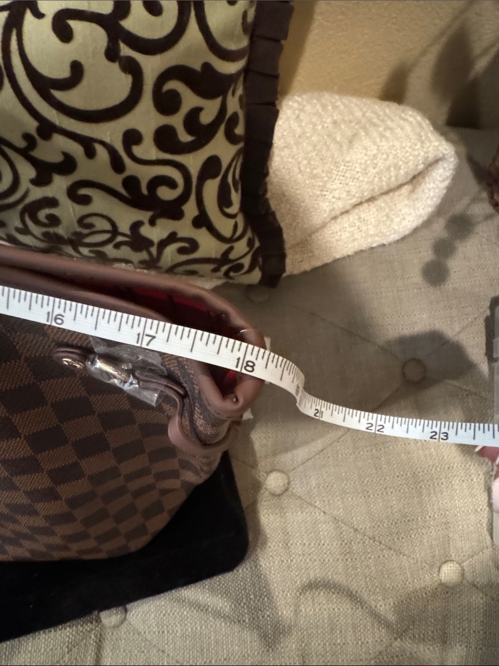 Brown Checker Neverfull - Picture 11 of 12